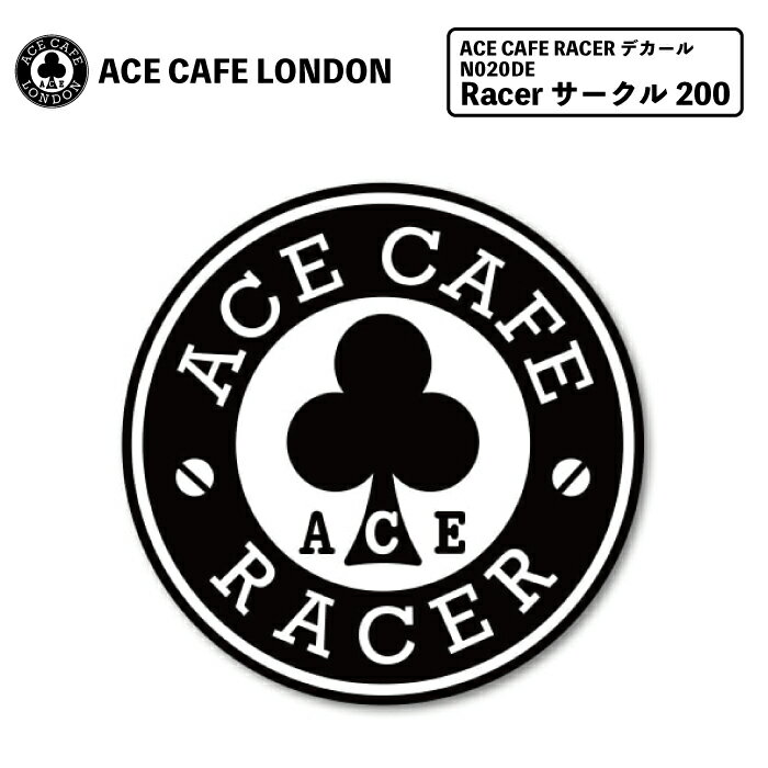 P2ܡѡ ACE CAFE եɥ ǥ ƥå 졼 Racer 緿 Х С   ġ  ǥ N020DE ACE CAFE RACER ǥ Racer  200 ץ쥼