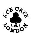 ACECAFELONDON デカール ステッカー アクセサリー バイク エースカフェロンドン シール 抜き 抜き文字 サークル クローバー ロゴ ROCKERS ロッカーズ NAKED ポイント消化 N002DE プレゼント