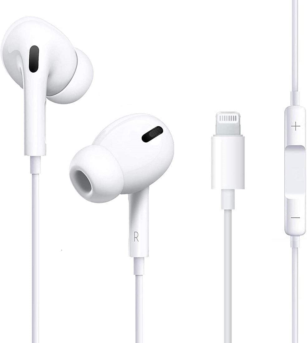 iPhone イヤホン 有線 イヤフォン 重低音 マイク付き 音量調節 通話対応 ヘッドホン AEH-039