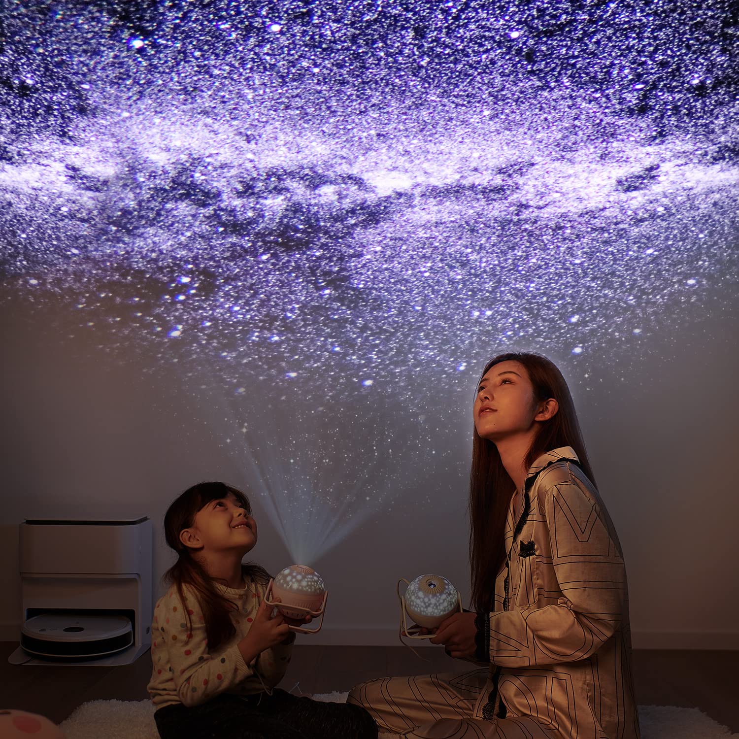 プラネタリウム Bluetooth対応 本格的 銀河 星座 オーロラ 音楽再生 HDズーム星空ライト スタープロジェクターライト タイマー機能付き 輝度調整可 AOM-71