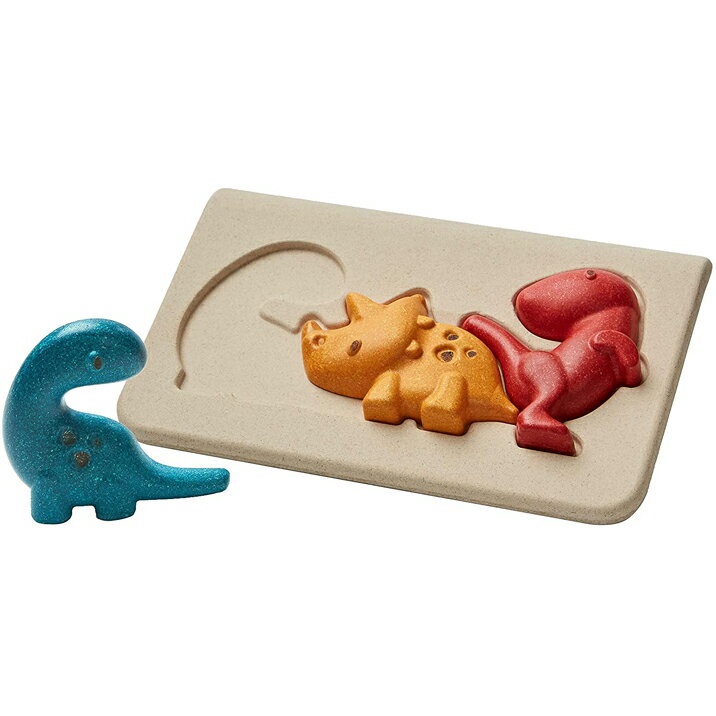 Rakuten - プラントイ 木のおもちゃ 恐竜パズル 知育玩具