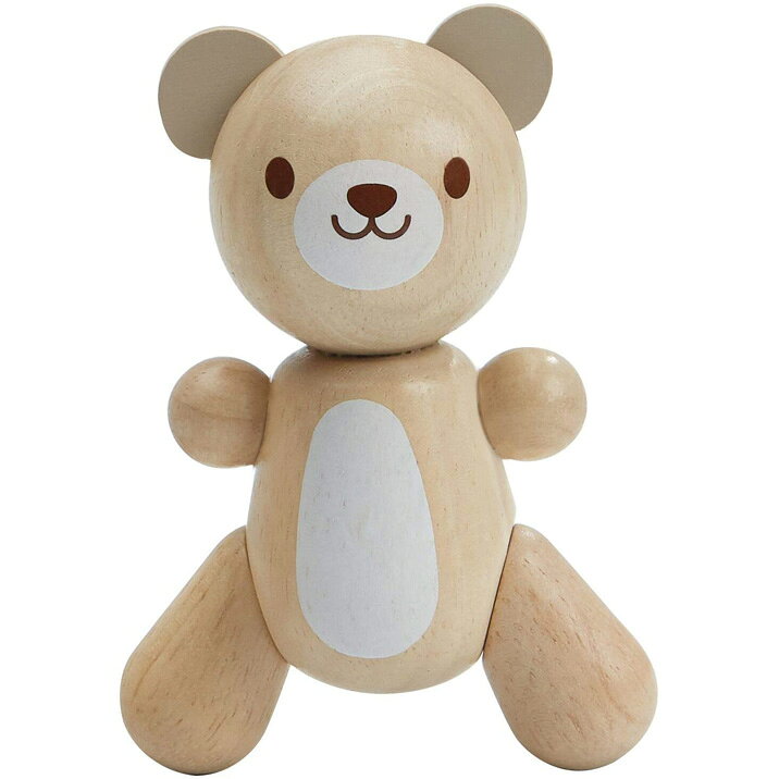 Rakuten - プラントイ 木のおもちゃ リトルテディ 小さいくま 木製玩具 知育玩具