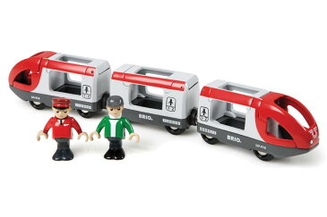 BRIO ブリオ 木製レール トラベルトレイン 人形が乗る列車 木のおもちゃ