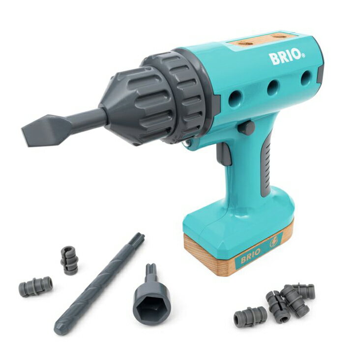 BRIO ブリオ ビルダーバッテリー式ドライバー 大工さん 電動工具 おもちゃ