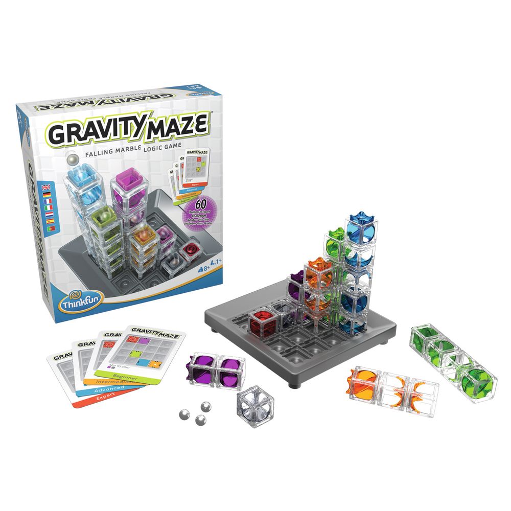 グラビティ・メイズ シンクファン ThinkFun パズルゲーム 迷路 脳トレ プログラミング思考 知育玩具 ボードゲームのサムネイル