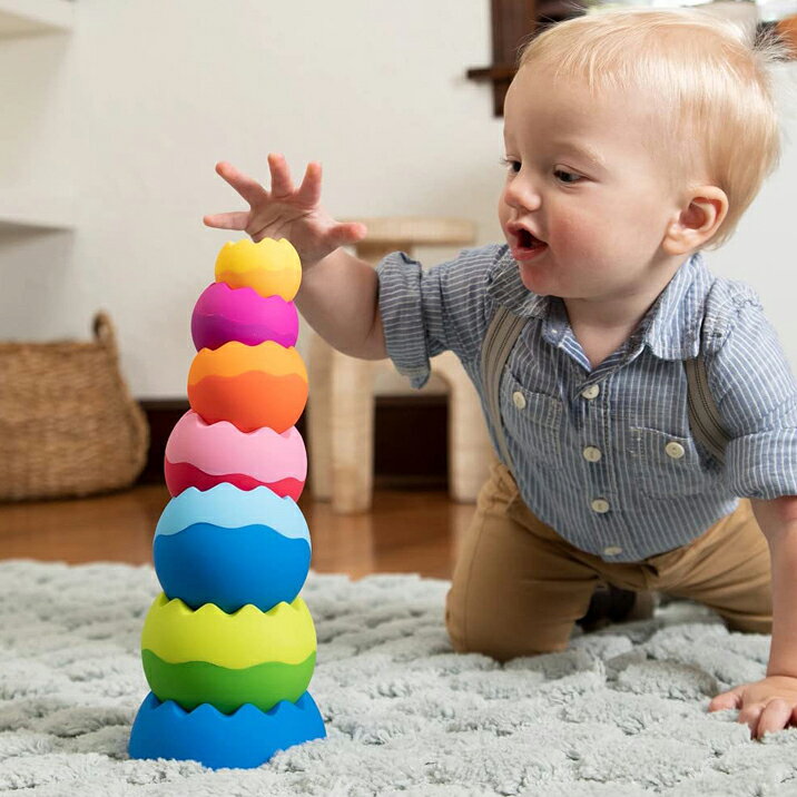 トブルスネオ ファットブレイン バランスつみき 積み木 TOBBLES NEO Fat Brain Toys 知育玩具 2