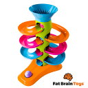 ロールアゲインタワー ファットブレイン Roll Again Towwer Fat Brain Toys スロープトイ 知育玩具 転がす