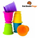 サクションカップズ ファットブレイン Fat Brain Toys 知育玩具 シリコンカップ 吸盤