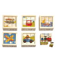 アトリエフィッシャーパズル のりもの 六面体パズル キューブパズル 知育玩具 木のおもちゃ 木製 スイス製