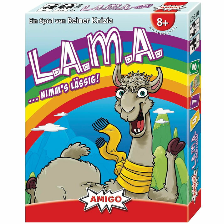 アミーゴ ラマ AMIGO 知育玩具 ドイツ製 日本語説明あり カードゲーム ファミリーゲーム 戦略ゲーム LAMA