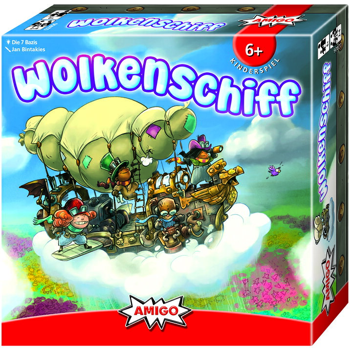 乐天商城 - アミーゴ クラウドシップ 日本語説明付き wolkenschiff AMIGO 知育玩具 ドイツ製 ボードゲーム アクションゲーム