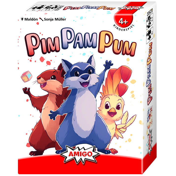 アミーゴ ピムパムプムとかくれんぼ PIMPAMPUM AMIGO 知育玩具 ドイツ製 カードゲーム 日本語説明あり メモリーゲーム