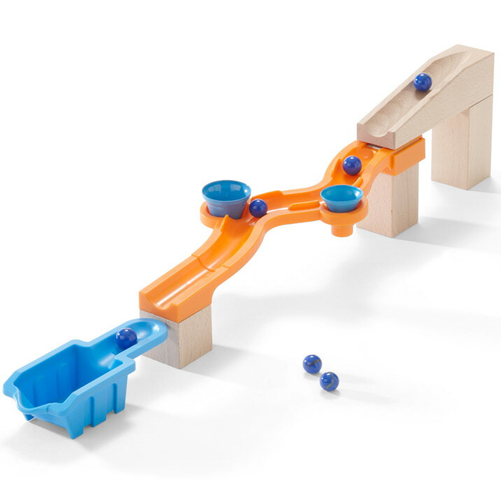 ハバ 積み木 HABA ハバ 木のおもちゃ ドイツ製 組立てクーゲルバーン ツインベルセット 積み木 積木 知育玩具