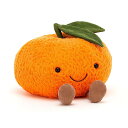 ジェリーキャット アミューザブル みかん ぬいぐるみ オレンジ ミカン かわいい Jellycat Amuseable Clementine 15cm
