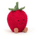 ジェリーキャット アミューザブル ストロベリー フルーツ ぬいぐるみ いちご イチゴ かわいい Jellycat Amuseable Strawberry 20cm