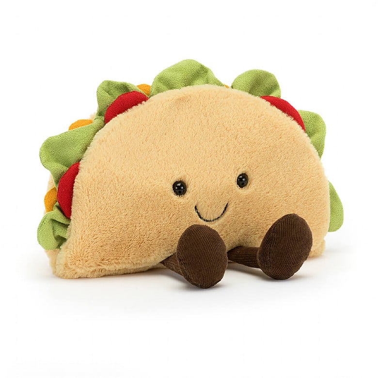 ジェリーキャット アミューザブル タコス ぬいぐるみ かわいい Jellycat Amuseable Taco 17cm