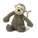 ジェリーキャット バシュフルアニマル モンキー M さる ぬいぐるみ かわいい Jellycat Bashful Monkey 31cm