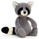 ジェリーキャット バシュフルアニマル アライグマ M ぬいぐるみ ラクーン かわいい Jellycat Bashful Raccoon Medium 31cm