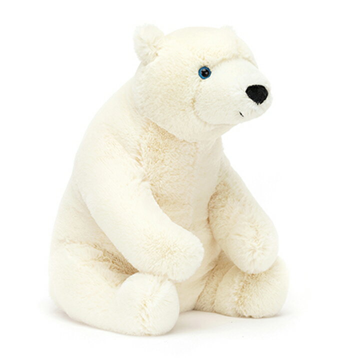 ジェリーキャット シロクマ M ポーラベア ぬいぐるみ かわいい Jellycat Elwin Polar Bear Small しろくま 21cm