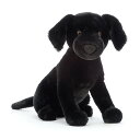 ジェリーキャット ラブラドール レトリバー ブラック ぬいぐるみ かわいい 黒ラブ 犬 Jellycat Pippa Black Labrador 24cm