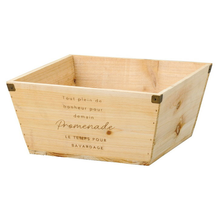 プランター 木製 おしゃれ 4号鉢×4 寄せ植え スクエア 四角型 ナチュラル ウッド プランターカバー 鉢カバー