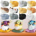 ミニミニレジンポット 猫 1号鉢 1号ポット 多肉植物 プリザーブドフラワー アメリカンショートヘア スコティッシュホールド ノルウェージャンフォレストキャット...
