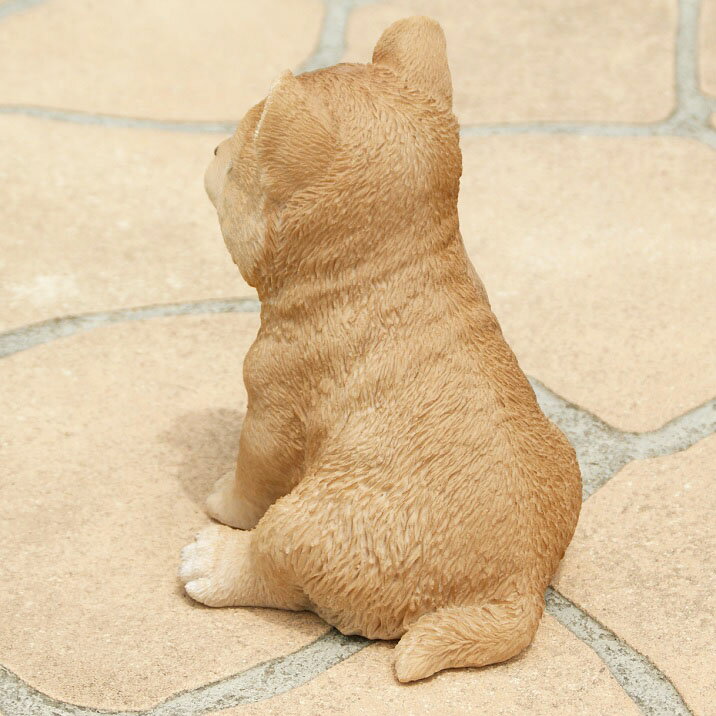 ガーデンオーナメント 豆柴 柴犬 雑貨 置物 豆しば かわいい