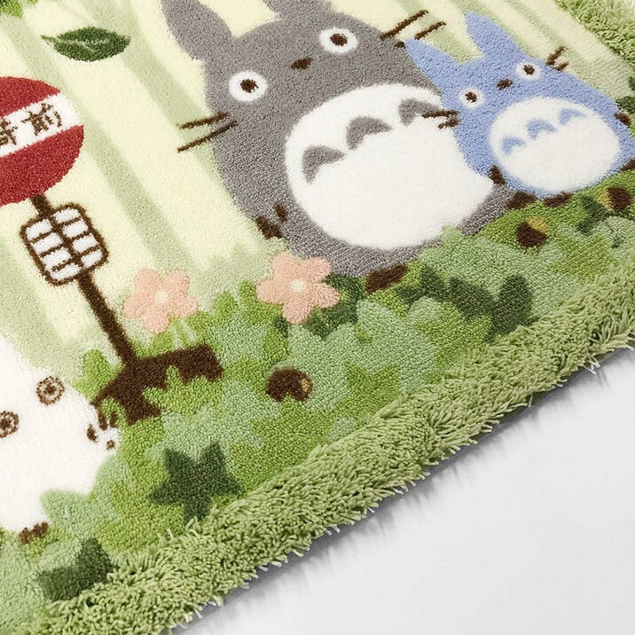 となりのトトロ ロングトイレマット 80cm グリーン なかま トイレタリー ジブリ か...