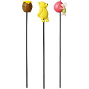 ピック3本セット(Classic Pooh) ガーデンピック クラシック くまのプーさん ディズニー キャラクター フラワーピック かわいい