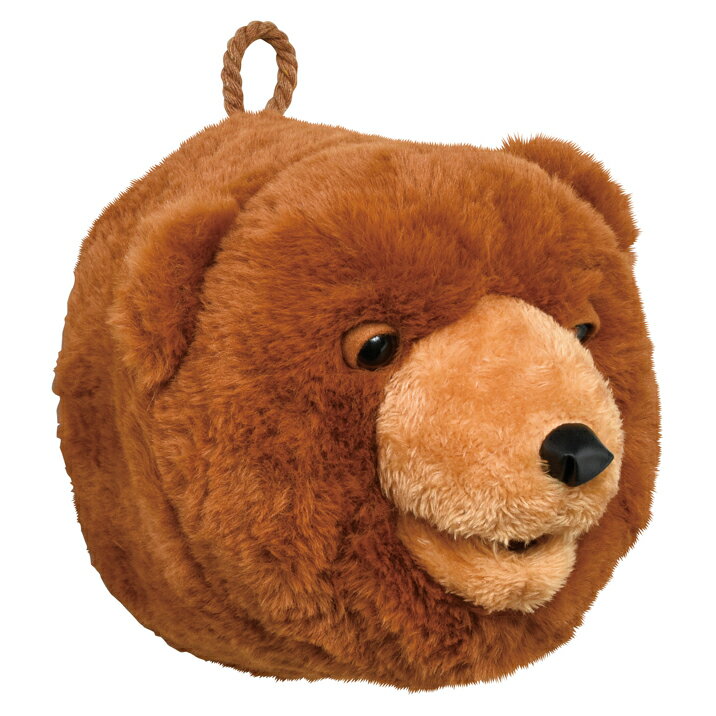 ロールティッシュケース(クマ) アニマルヘッド