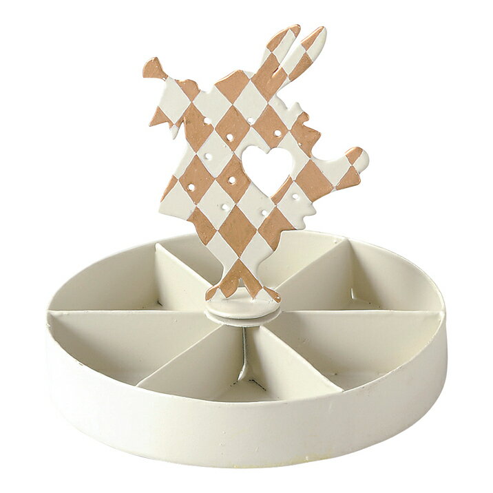 ピアストレイ(ラッパうさぎ) アクセサリーディスプレイ アリス うさぎ かわいい 雑貨