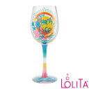 Lolita ロリータ ワイングラス BEACH LIFE ビーチライフ 海 サンゴ セレブ愛用 おしゃれ ポップ かわいい キュート モダン デザイングラス ...