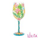 Lolita ロリータ ワイングラスファッション フローラルズ FASHION FLORALS トロピカル セレブ愛用 おしゃれ ポップ かわいい キュート モ...