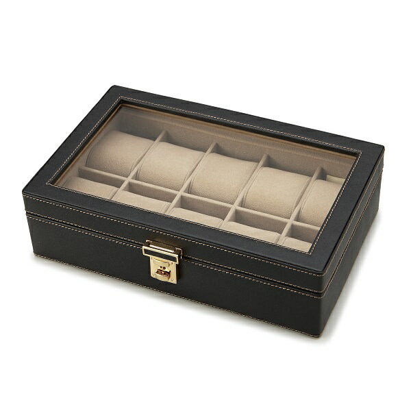 ウォッチケース10本用 時計収納 コレクションボックス 腕時計 シンプル おしゃれ インテリア