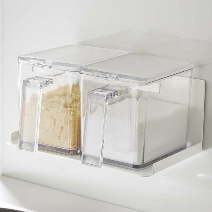 マグネット調味料ストッカーラック タワー tower ホワイト 調味料収納 調味料ラック マグネット 磁石 ..