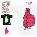 【本日限定ポイント最大20倍】 GROOVER GRAND グルーバーグランド Tシャツ 半袖 メンズ かっこいい 白 黒 ピンク ビックロゴ 可愛い ストリート系 ファッション スケボー ダンス 衣装 B系 XXL 2XL 2L 3L 大きいサイズ プレゼント クリスマス