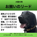 ハーネス、首輪と一緒に。お揃いのリードお作りします。大型犬用 サイドグリップ付きリード送料無料【ダブルナスカンもオプションで追加可能】 こだわりの 岡山デニム