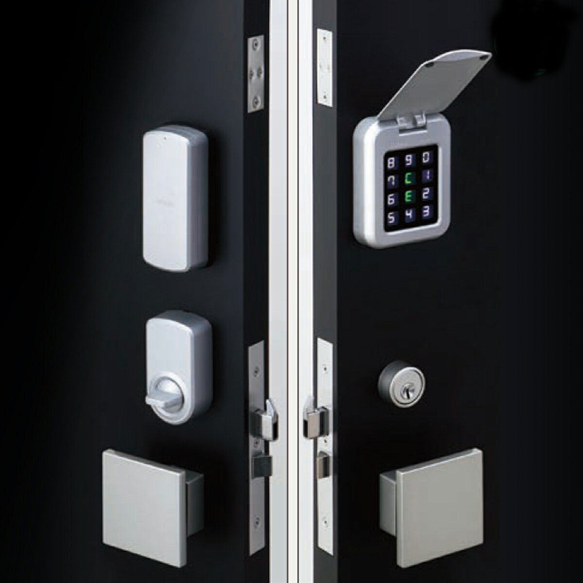 GOAL ゴール 電池式ローリングシステム BTKLX R型 [電池式 玄関 一般錠 電動　送料無料]