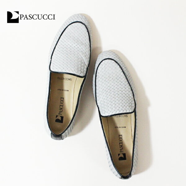 PASCUCCI パスクッチ 891-AERA LEATHERFLATMESHSHOES フラットメッシュマニッシュシューズ レディース ground 靴 レビューキャンペーン実施中【211】