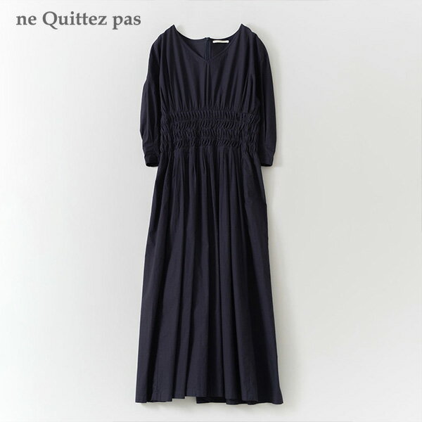 ne quittez pas カットソー 010142GQ2 ネイビー サイズ 不明