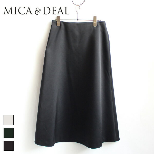 【セール30%OFF】MICA&DEAL マイカ&ディール 0124402271 セミフレアスカ ブラック ブラウン オフホワイト ground 送料無料【2420】
