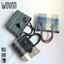 WOVEN SMALL BAG bVg[gobO ground  r[Ly[{y2410z