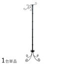 商品名| DESL03-HR-BK クラシカル ポールハンガーラック【1台単品】カラー| ブラック色材 料| スチール(粉体塗装)サイズ| 幅40×奥行き46×...