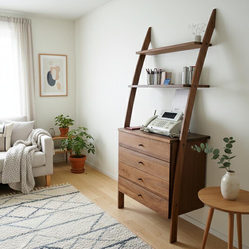 【 在庫わずか 】クーポン祭り開催中！日本製 国産 DP 電話台 リビングチェストカラー| ブラウン ウォルナット生産国| 国産 日本製 主素材| 無垢材 ウォールナット 材北欧 家具 木製 fax台連結 壁面収納 タンス リビング収納チェスト KGKR