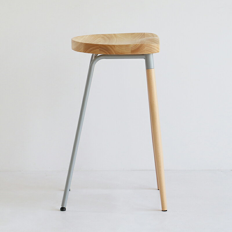 割引クーポン配布中!【3脚セット】【グレー色フレーム】商品名| ESSC エスーク カウンターチェア ハイチェアカラー| グレー色フレームサイズ| 幅42×奥行き41×高さ65cm無垢材チェア バーチェア コントラクトにも 組立品 [2]