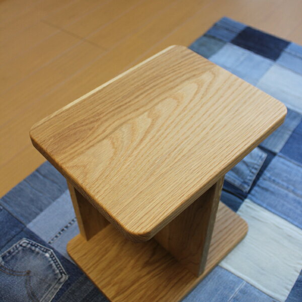 商品名| グリーン スタンド B 観葉植物 台【カラー】 自然塗装 オイル 仕上げ【サイズ】 幅33 × 奥行22 × 高さ29cm【主素材】 ホワイトオーク 無垢材【生産国】 国産 日本製 福岡県 ナイトテーブル サイドテーブル フラワースタンド