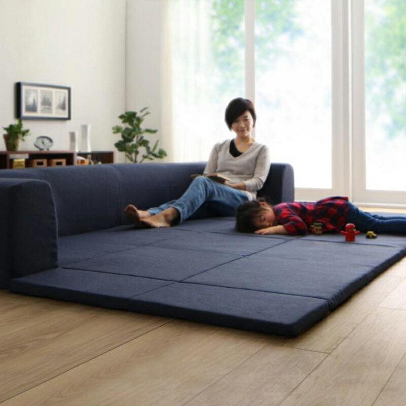 【値下げしました】割引クーポン配布中!国産 日本製 洗えるラグソファLUKI(ルキ)Sサイズカラー 6色対応サイズ 幅200 奥行174 高さ35cm生産国 日本製主素材 ポリエステル100%・ウレタンフォームカバーリング Lサイズ Sサイズの2サイズ対 [2]