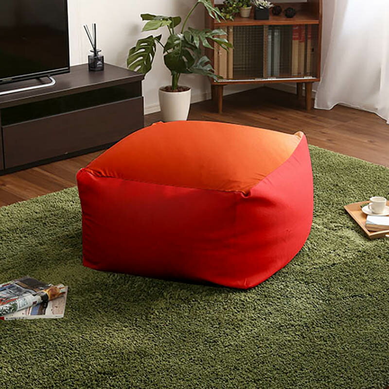 商品名|MOCO Floor Chair【1個単品】座椅子 フロアチェアサイズ|XLサイズ/3サイズありサイズ|幅84.5 奥行83.5 高さ42cmカラー|4色ご用意してます。キューブ型 リビング 和室 寝室 フロアークッション日本製 国産 ビーズクッション 一人掛け
