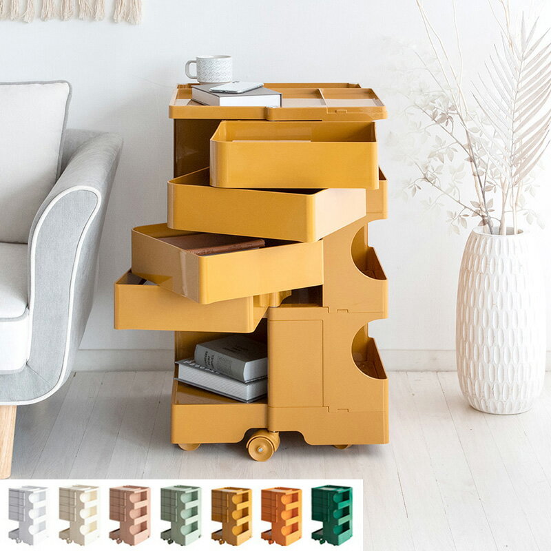 ・MTSSマルチワゴン ハイタイプ / ロータイプサイドワゴン キャスター トローリー デスクワゴン リビン..