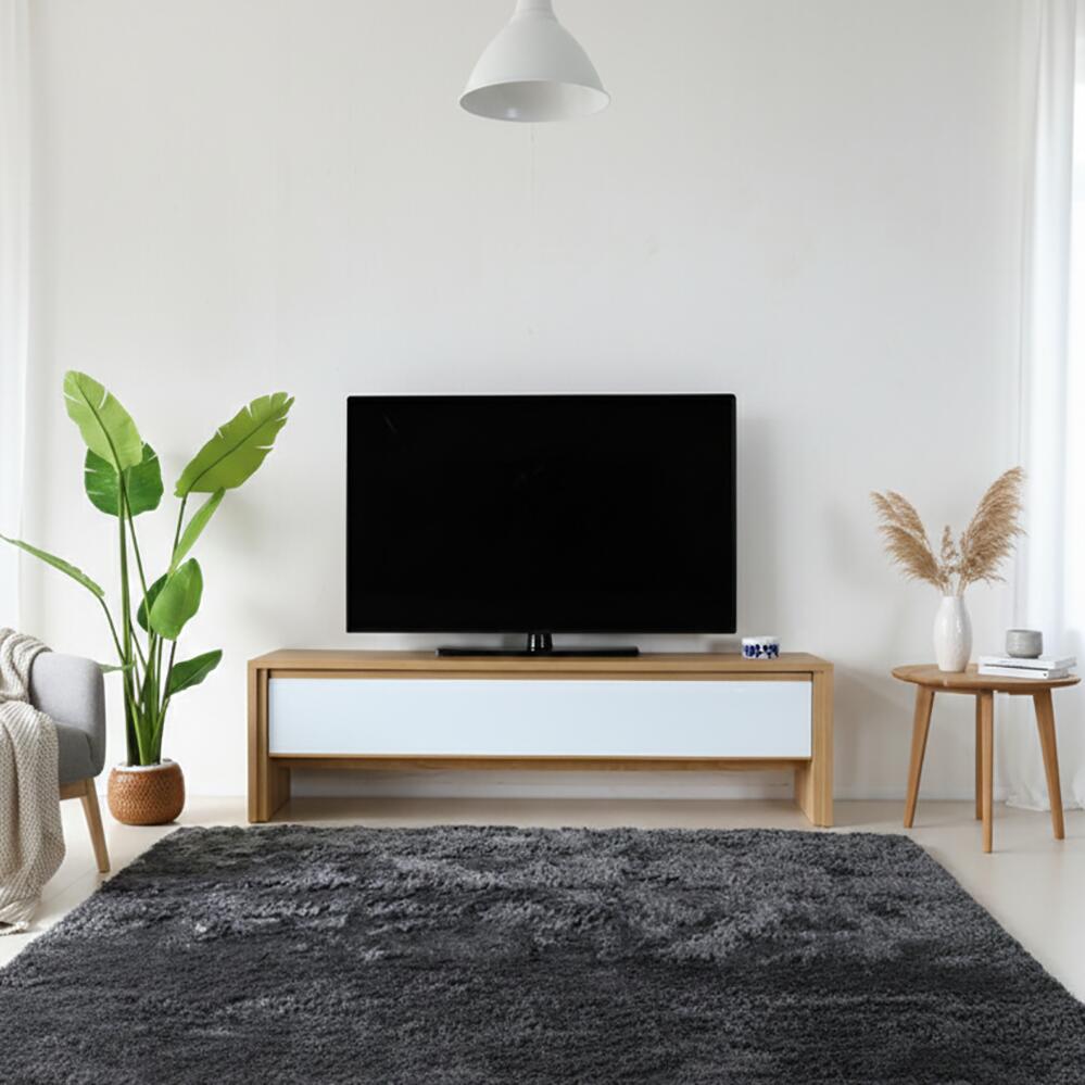 クーポン祭り開催中!NVS テレビ台 150cm テレビボード ローボードカラー| オーク ナチュラル色サイズ| 幅 150 奥行45 高さ45cm生産国| 国産 日本製主素材| 硬質シート オーク 柄北欧ローボード 国産テレビ台 FYKG [3]